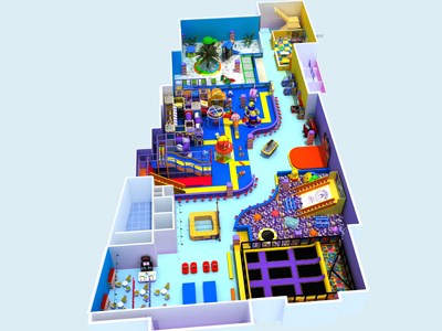 Equipo de juegos de interior para niños, zona de juegos infantil en venta TQ-TQB180301T26